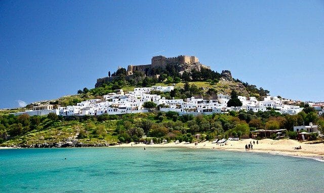 Lindos Stadt