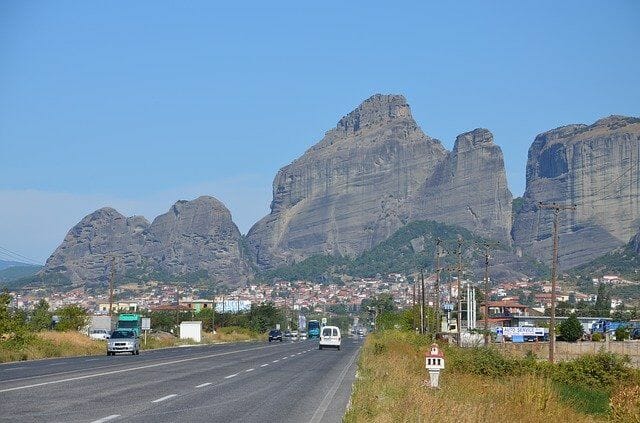 Anfahrt zur Meteora Anfahrt zur Meteora