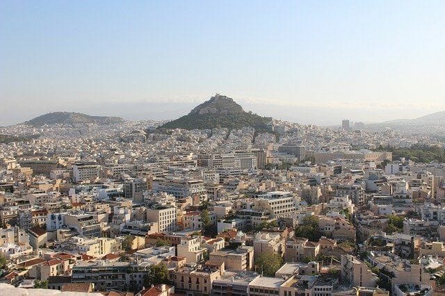 Ausblick auf Athen