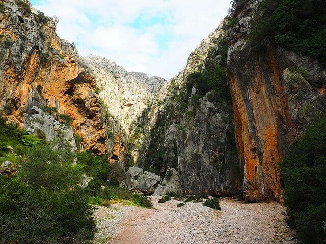 In Torrent de Pareis Wandern In Torrent de Pareis Wandern