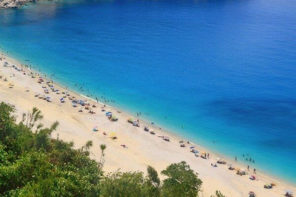 Myrtos Strand Myrtos Strand