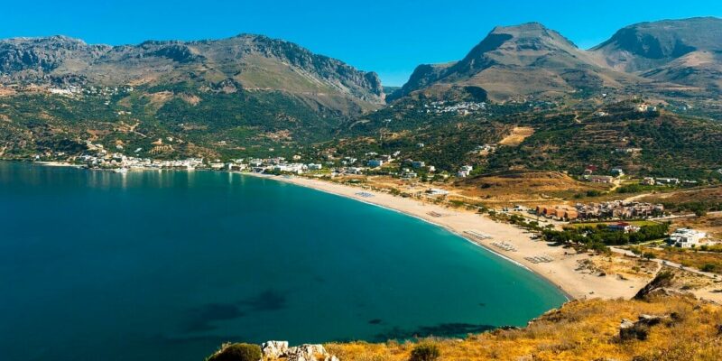 Spaziergang entlang der Promenade von Plakias Spaziergang entlang der Promenade von Plakias