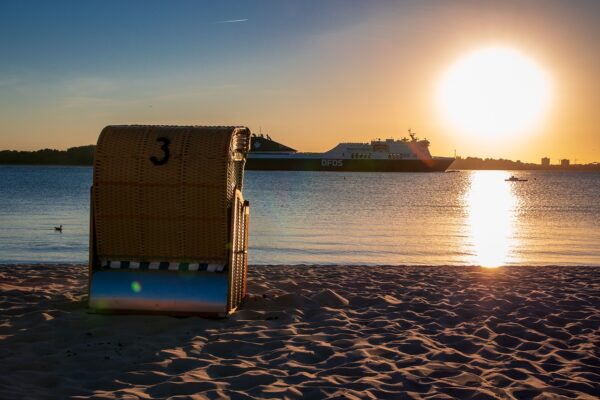 Der Strand von Laboe Der Strand von Laboe