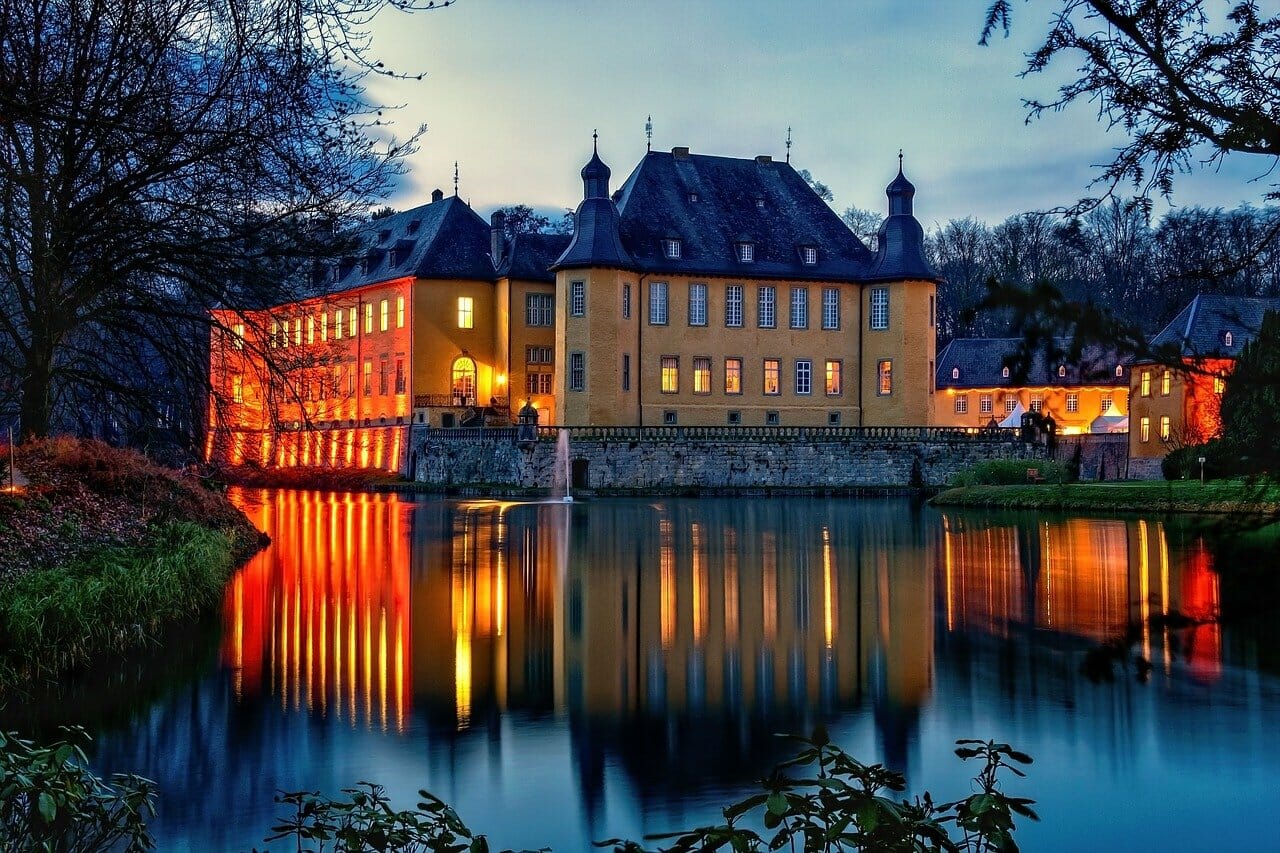 Die schönsten Wasserschlösser