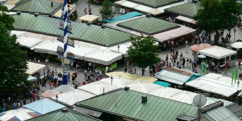 Viktualienmarkt in München