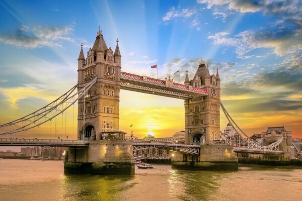 Tower Bridge Sonnenuntergang Tower Bridge Sonnenuntergang
