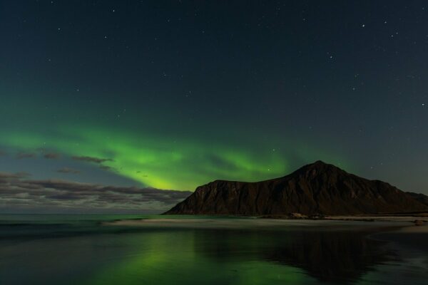 Ideale Uhrzeit um die Polarlichter in Norwegen zusehen Ideale Uhrzeit um die Polarlichter in Norwegen zusehen