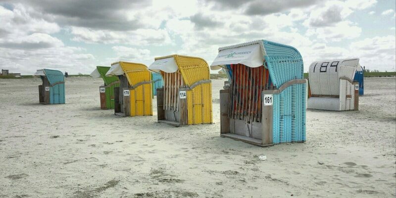 Wie lang ist der Strand in Norddeich?