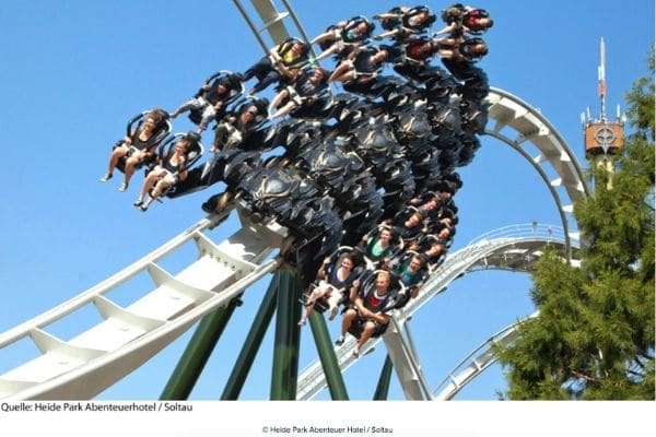 Die besten Fahrgeschäfte im Heide Park Resort