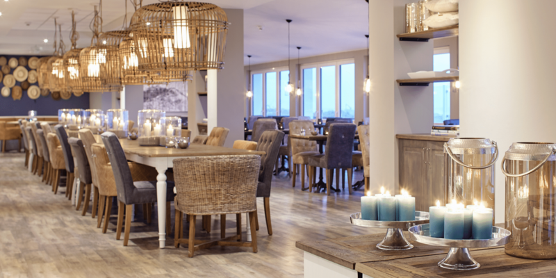 Sich in der Unterkunft verköstigen