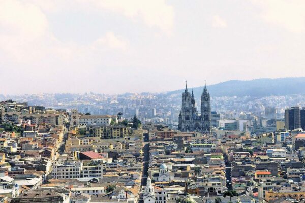 Die Altstadt von Quito Die Altstadt von Quito