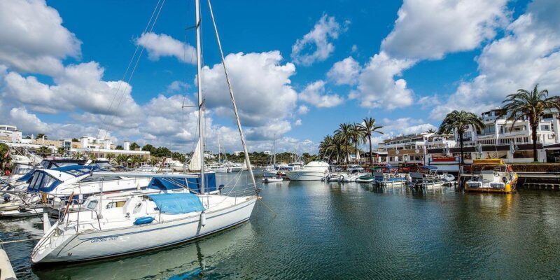 Der Hafen von Marina de Cala d'Or Der Hafen von Marina de Cala d'Or
