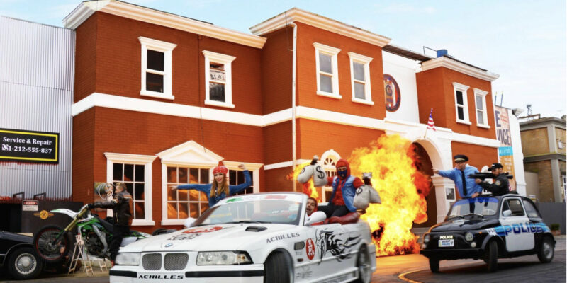 Hier wird jede Menge Shows und Attraktionen