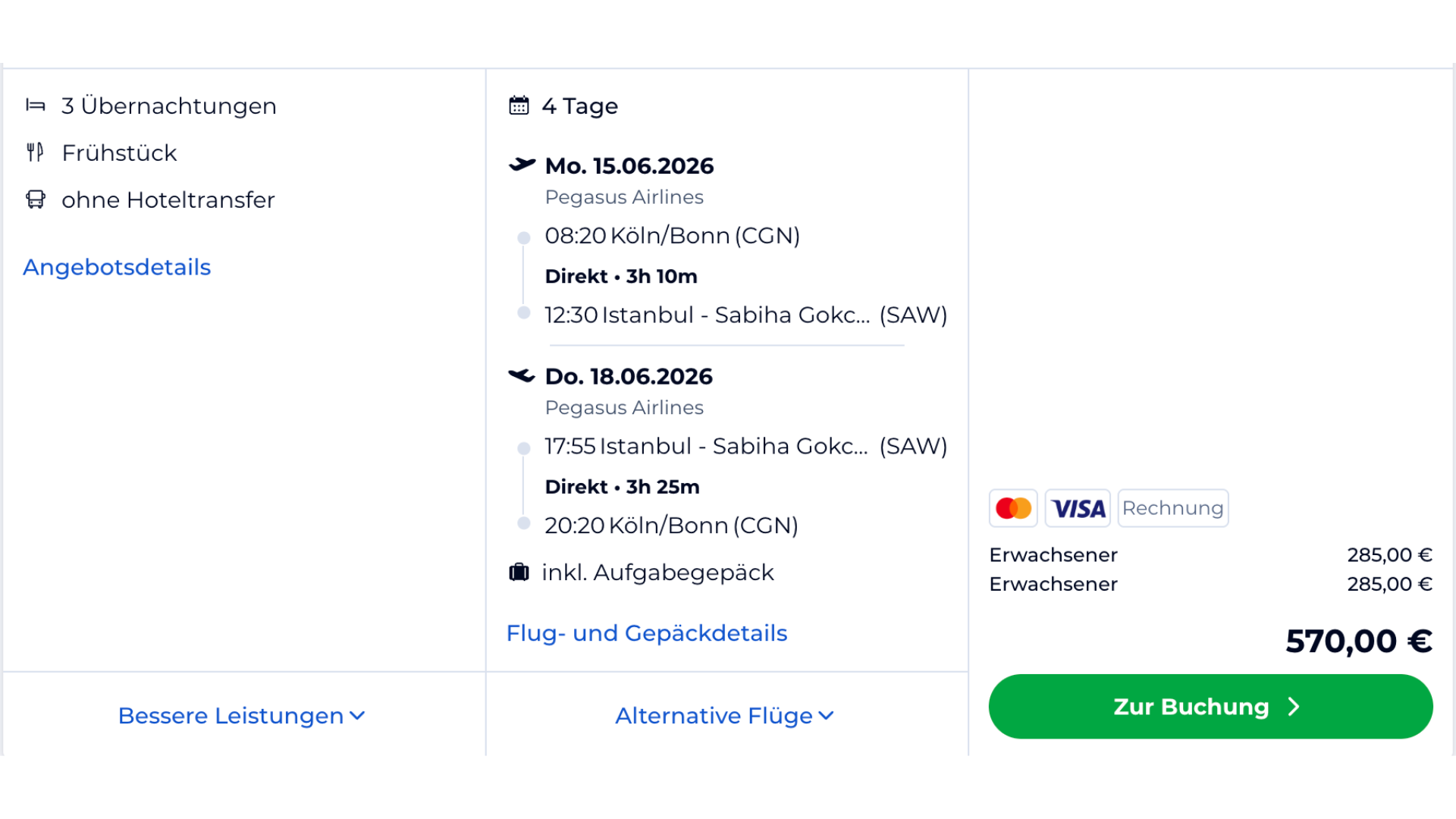 Kurztrip Istanbul Angebot Kurztrip Istanbul Angebot