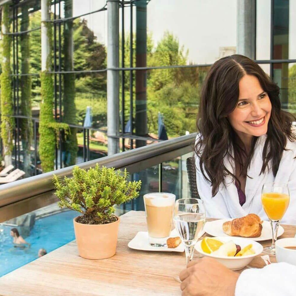 Frühstücken mit Aussicht