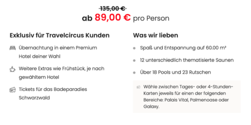 Badeparadies Schwarzwald Angebot mit Hotel Badeparadies Schwarzwald Angebot mit Hotel