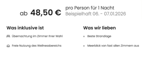 Beach Motel Heiligenhafen Angebote