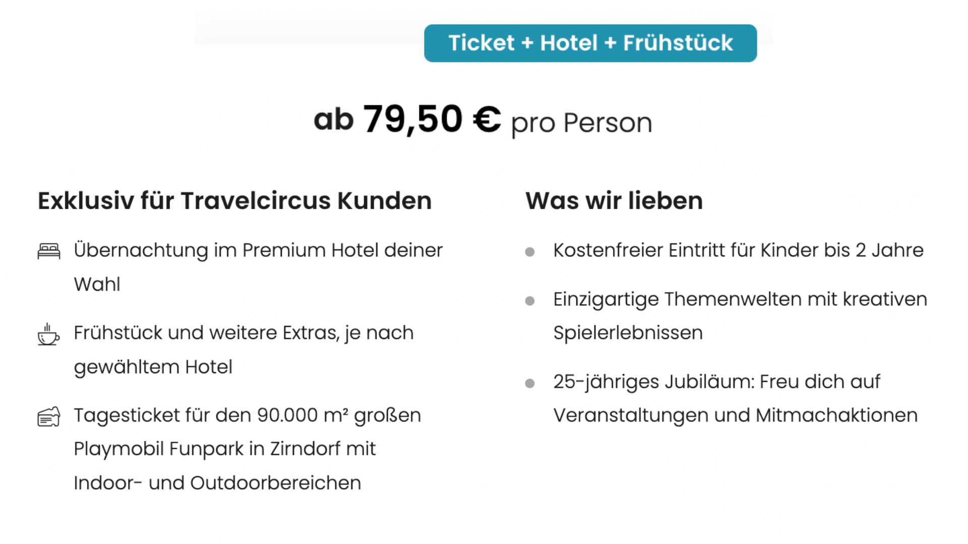 Playmobil FunPark Angebot mit Hotel