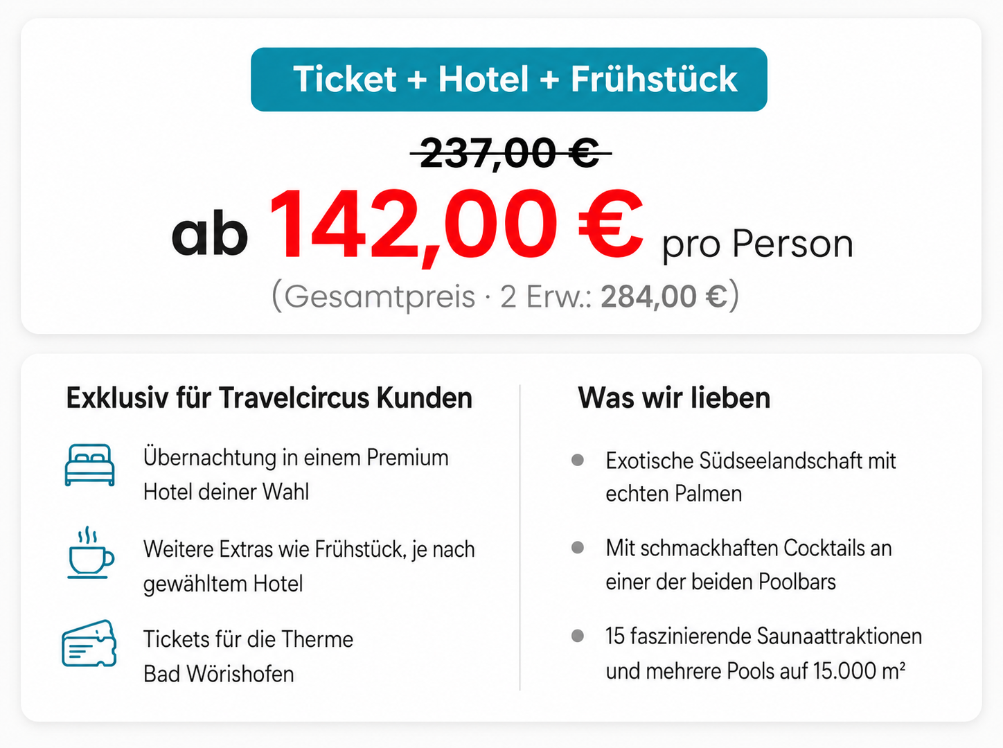 Therme Bad Wörishofen Angebot mit Übernachtung und Eintritt