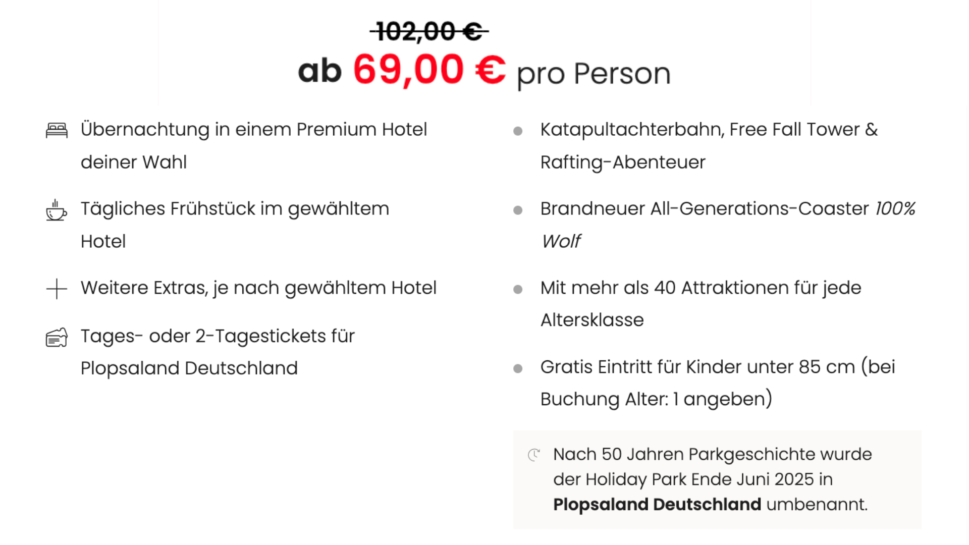 Plopsaland Deutschland Angebot mit Hotel Plopsaland Deutschland Angebot mit Hotel
